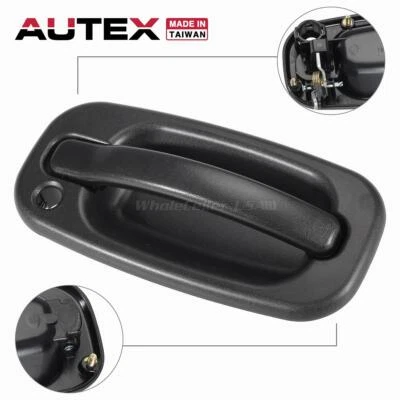 77262 Manija de puerta exterior delantera derecha derecha para Chevrolet Silverado 1500 2000-2006 Foto 1 de 4