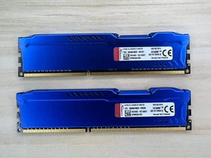 Kingston HyperX Fury 8GB (2 x 4GB) DDR3-1600 CL10 240-Pin DIMM HX316C10F/4 RAM - Picture 1 of 2