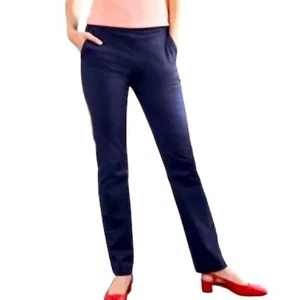 NWT Boden Bath Bi-Stretch 7/8 Trousers Pants Navy Blue Women's US size 10/UK 14 - Picture 1 of 12