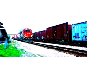ORIGINAL KODACHROME SLIDE SOO LINE SD-60 #6019 MONTPELIER, OHIO MAY 2006 - Picture 1 of 1