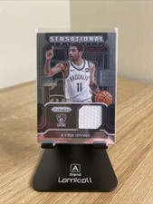 2021-22 Panini Prizm Kyrie Irving Sensational Swatches Nets SW-KIV Game Worn
