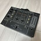 Pioneer DJM-300 Tested Black DJ Preamp Mixer 2 Channel Mixing Equalizer 249924