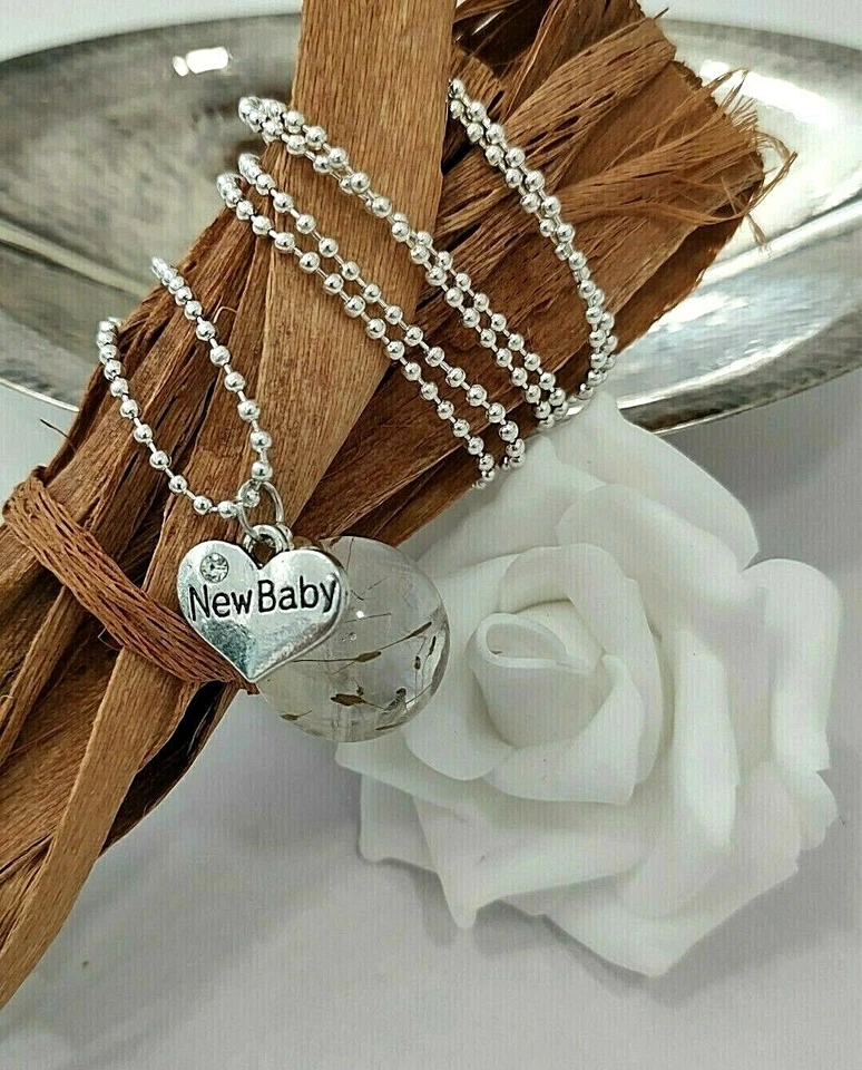 Collana chiama angeli donna collana mamma bigiotteria donna fatta a mano fiori - Immagine 1 di 4