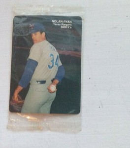 Nolan Ryan 1990 Mother’s Cookies  #3 In Original Package!! Rangers