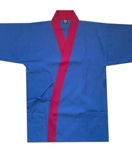 Chaqueta de Chef de Sushi Abrigo de Chef de Sushi Abrigo Happi Corto Kimono Uniforme de Chef Unisex - Imagen 1 de 1