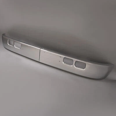 Barra frontal de parachoques cromada para International Harvester 4600/4700/8100 89-03 Foto 1 de 4