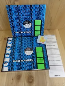 Juego completo de tiras de filmación vintage con discos parábolas para niños y niñas K145R - Imagen 1 de 7