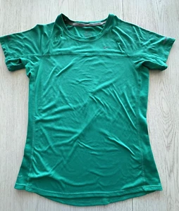 Mujer Mediana Nike Running Dri-Fit Verde + Ribete Reflectante Camisa Manga Corta - Imagen 1 de 6