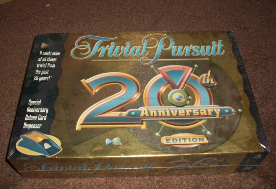 New in Box Vintage 20th Anniversary Edition Trivial Pursuit Board Game - Image 1 of 1