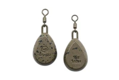 GURU Flat Pear Bomb 2er-Pack Grundblei Feeder Karpfen Angeln