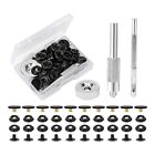 43 Piece Snap Kit Metal Garment Snaps With 3 Piece Snap Fixing Tools For5605