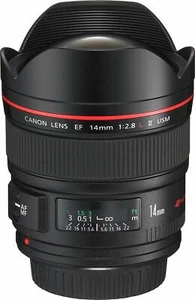 Single-focus wide-angle lens EF14mm F2.8 L II USM Canon From Japan - Picture 1 of 3