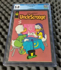 Uncle Scrooge #179 CGC 5.0 Extremely Rare Walt Disney OW-W Whitman 1980 Grail 🔥 - Picture 1 of 7
