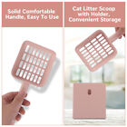 With Caddy Holder Lightweight Cat Litter Scooper Dense Holes Pet Supply Solid