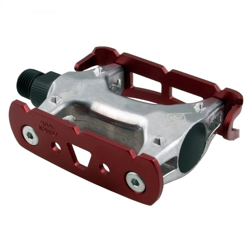 Origin8 Pro Track Light Fixed Gear Red Bike Pedals
