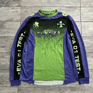Neon Genesis Evangelion Mens Medium Ikari Motocross Jersey BoxLunch - Bild 1 von 10