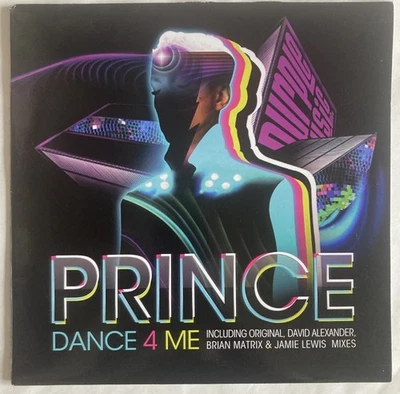 Dance 4 Me by Prince Vinyl 12"  Purple Music Europe 2011 Rare Collectable - Image 1 of 4
