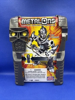 Mega Bloks Metalons Magnetic Warriors Ti22 Titanium Building Set - Image 1 of 2