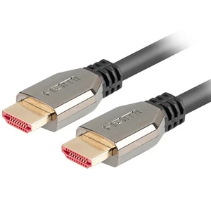 Lanberg HDMI M/M V2.1 8K 60Hz Cable 0.5 m Black - Photo 1/5