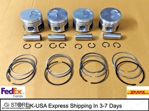 PEUGEOT TUD5(DIESEL) PISTONS,PINS AND RINGS Standard 77mm PISTONES,AROS - Imagen 1 de 5