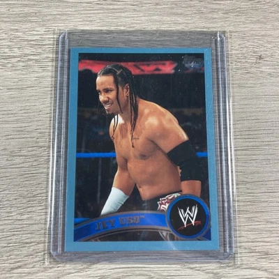JEY USO 2011 Topps WWE BLUE Parallel #12 SP /2011 - Image 1 of 2