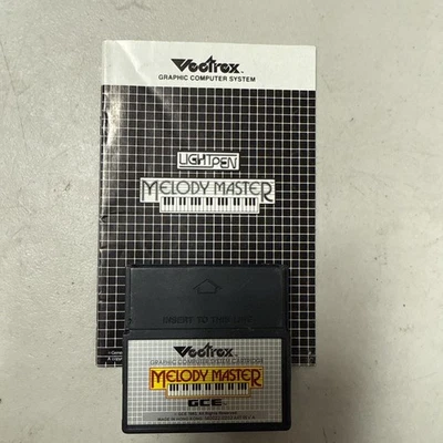 Vectrex Melody Master GCE Original Game Cartridge 1983 - Image 1 of 4