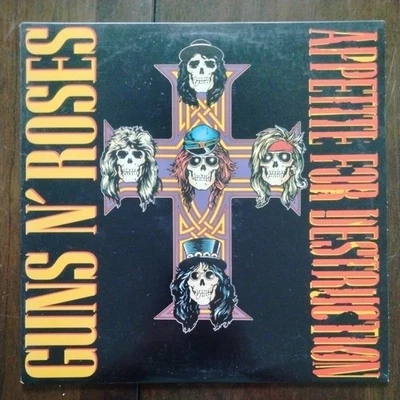 Guns And Roses LP. Appetite For Destruction. 1987 Geffen Records GHS-24148. - Image 1 of 4