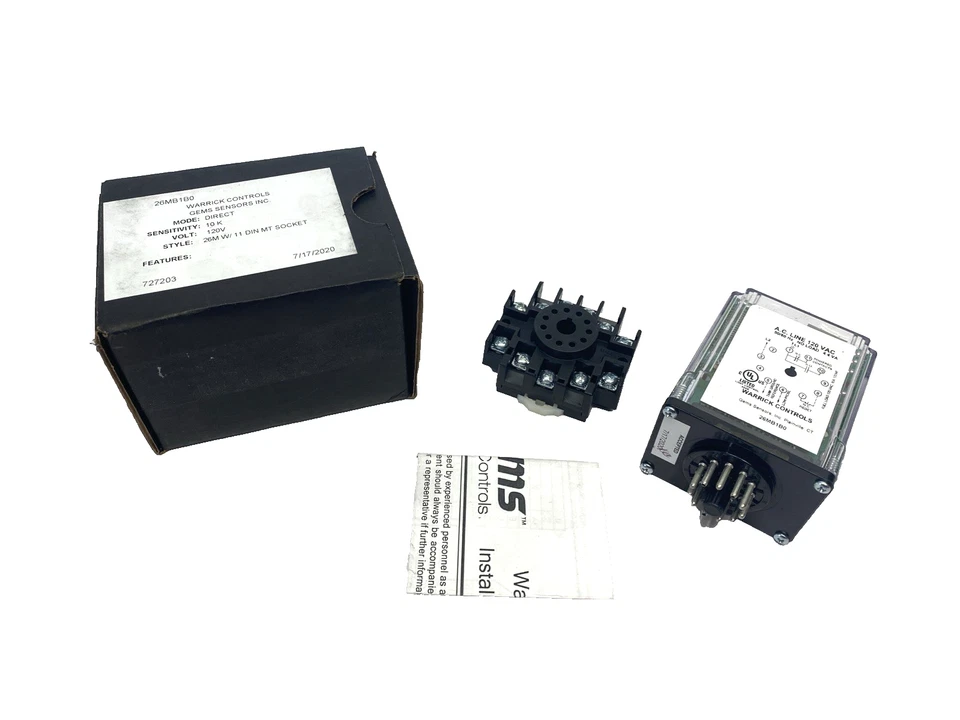 Warrick Controls GEMS Liquid Level Controller/Relay, 11-Pin Socket Plug-In - Image 1 of 4