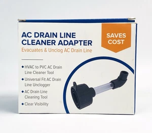 Adattatore Pulitore Scarico AC HVAC a PVC AC Linea di Scarico, Misura Universale - Foto 1 di 3