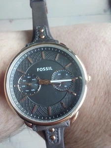 Fossil Women's Leather Watch ES4050 - Picture 1 of 5