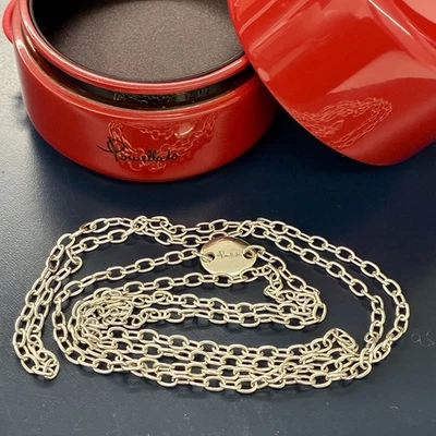 Pomellato Collana Lunga 100cm Argento Massiccio 925 100% Originale Rara Unisex - Immagine 1 di 4