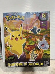 Pokemon Countdown To Halloween Advent Calendar - Special Finish Figures - Picture 1 of 2