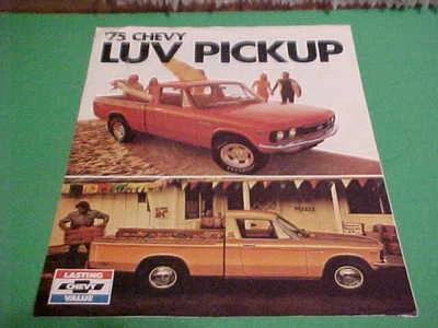 Chevrolet Chevy 1975 camioneta pickup luv concesionarios folleto de ventas  Foto 1 de 4