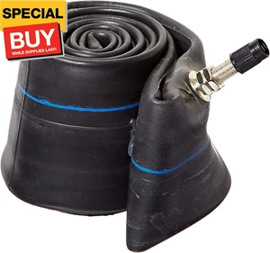 3.60/4.10-14 (90/100-14) Motorcycle Tube with Straight TR-6 metal valve stem, 2- - Picture 1 of 3