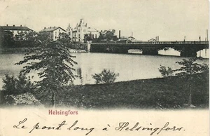 PC FINLANDIA HELSINKI HELSINGFORS BRIDGE SCENE, Postal de Colección (b55662) - Imagen 1 de 2