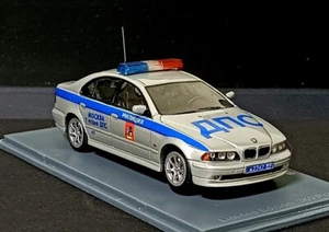 1/43 BMW 5-series 525i E39 Police Miliciya DPS Moscow 1999 Resin NEO - Picture 1 of 8