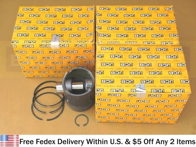 JCB PARTS- GENUINE JCB PISTON KIT STD. 4.8L ENG (320/09466 320/03330 320/09468) - Image 1 of 4