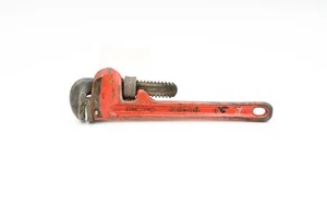 Llave de tubo rígida de colección resistente #10 The Ridge Tool Co hecha en EE. UU. - Imagen 1 de 9
