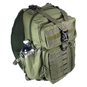 18" 1200cu.in. NexPak Tactical Sling Shoulder Hiking Backpack TL318 ODGN GREEN - Picture 1 of 12