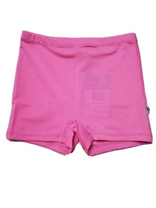 Kanu Surf Girls' Swimming Bottom UPF 50+"Boy" Shorts Neon Pink 12 - Picture 1 of 4
