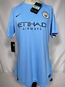 Manchester City Nike 2017-18 Blau Heimtrikot Damen XL Neu mit Etikett - Bild 1 von 15