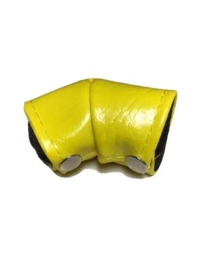 VINTAGE Yellow Yamaha HUFFY Mongoose MX SNAP ON BMX Single Stem Neck Pad  vinyl - Image 1 of 4