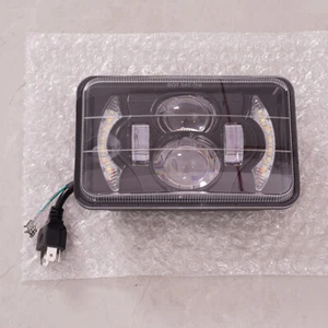 Proyector de faros LED DRL para motocicleta de 4x6" haz sellado para YAMAHA TW200 DT 125 - Imagen 1 de 11
