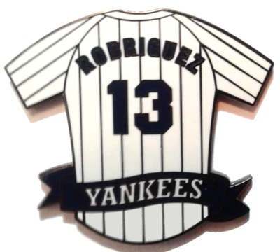 NY Yankees Pin RARE Alex Rodriguez Jersey #13 Pin 2004 Collector MLB NYY Pin - Image 1 of 2