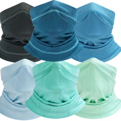 UV Protection Face Mask UPF 50+ Neck Gaiter Scarf Breathable Bandana Balaclava - Image 1 of 4