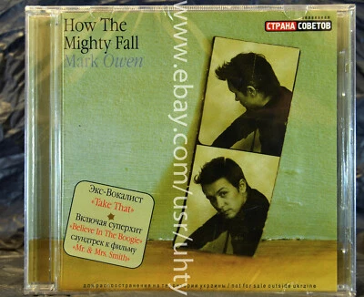 MARK OWEN HOW THE MIGHTY FALL 2005 RARE UKR ORIGINAL CD TAKE THAT INDIE POP - Image 1 of 2
