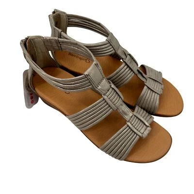 Baretraps Womens Keisha Taupe Back Zippe Design Strappy Sandals Size 9M - Image 1 of 4