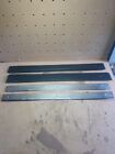Rover Mgf Mgtf Pair Of Stainless Steel Door Sill Kick Plate Covers.