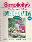 Simplicity Simply Best Home Decorating by Simplicity Pattern Company (Paperback,