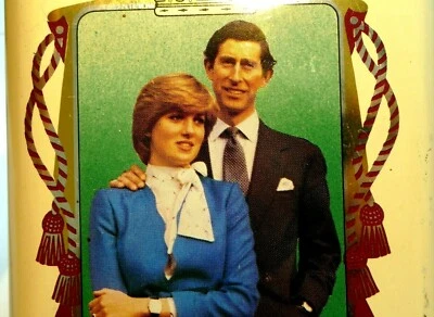 Royal Marriage Celebration Souvenir Tin 1981 Prince Wales & Lady Diana Spencer - Image 1 of 4